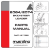 MUSTANG 2064 2074 Skid-steer Loader Parts Catalog
