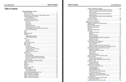 CLAAS Scorpion 9040 7045 7040 7040 6040 Repair Manual - Image 3