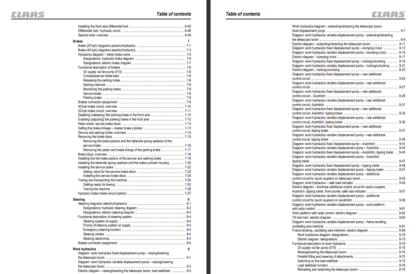 CLAAS Scorpion 9040 7045 7040 7040 6040 Repair Manual - Image 6