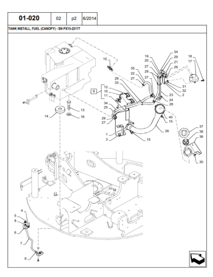 New Holland E35B Excavator Parts Catalog - Image 5
