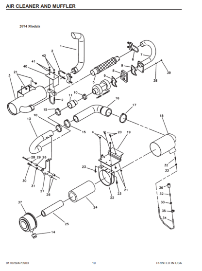 MUSTANG 2064 2074 Skid-steer Loader Parts Catalog - Image 7