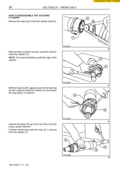 New Holland LM1340 1343 1345 1443 1445 1773 TURBO Workshop Manual - Image 9