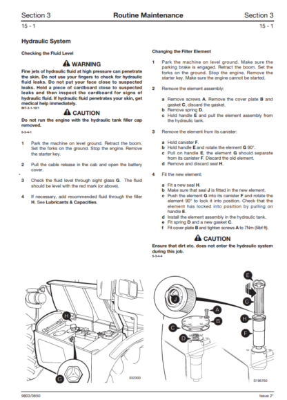 The JCB 528-70 (SN 796000+) and 528S (SN 796102+) Service Manual - Image 4
