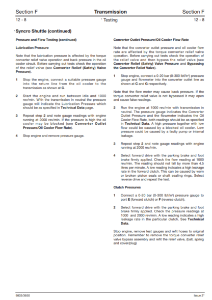 The JCB 528-70 (SN 796000+) and 528S (SN 796102+) Service Manual - Image 8
