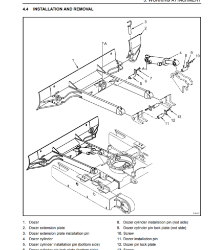 New Holland Excavator E16B E18B Service Manual - Image 9