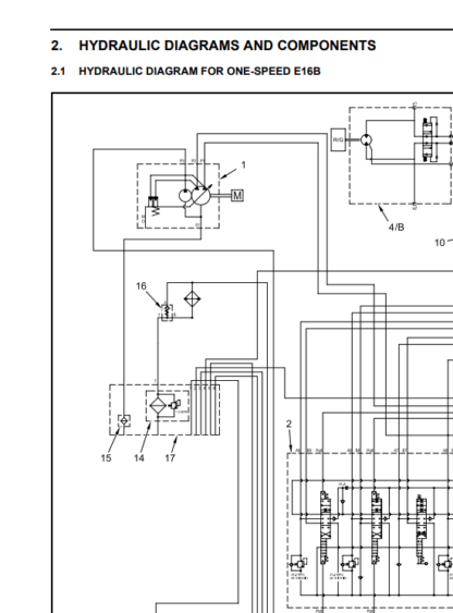 New Holland Excavator E16B E18B Service Manual - Image 8