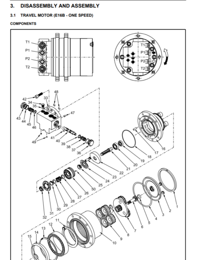 New Holland Excavator E16B E18B Service Manual - Image 12