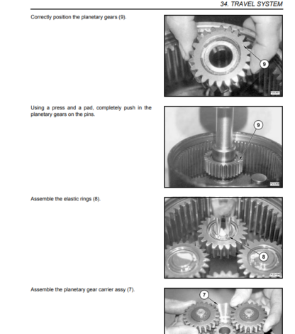 New Holland Excavator E16B E18B Service Manual - Image 11