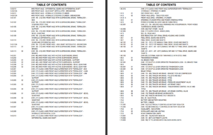 New Holland T7000 Series Tractors Parts Catalog - Image 6
