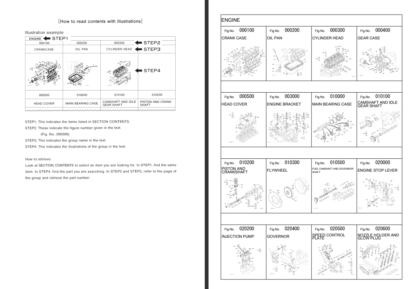 KUBOTA U50-5 Excavator Parts Catalog - Image 3