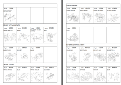KUBOTA U50-5 Excavator Parts Catalog - Image 7