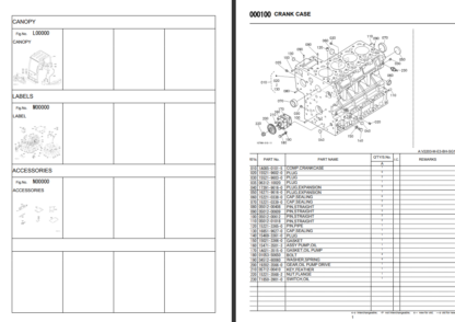 KUBOTA U50-5 Excavator Parts Catalog - Image 8
