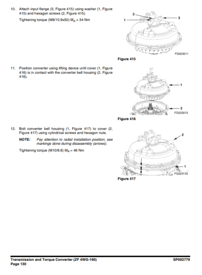 Doosan DL250-4 Wheel Loader Shop Service Manual - Image 7