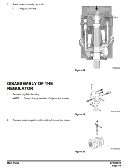 Doosan DL250-4 Wheel Loader Shop Service Manual - Image 10