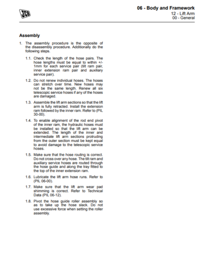 JCB 526-56, 531-70, 535-95, 536-60, 536-70, 536-70LP, 541-70, 550-80, 560-80 Telehandler Service Manual - Image 5