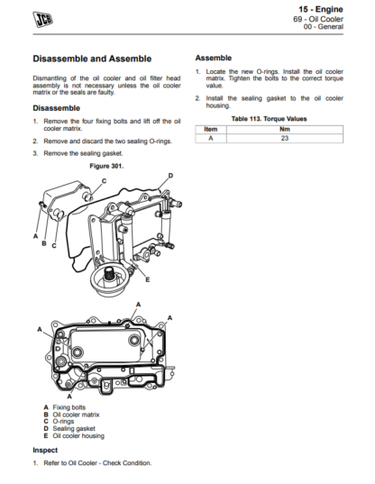 JCB 526-56, 531-70, 535-95, 536-60, 536-70, 536-70LP, 541-70, 550-80, 560-80 Telehandler Service Manual - Image 6