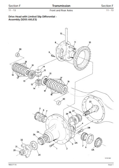 JCB 2CX 2DX 210 212 Backhoe Loader Service Manual - Image 10