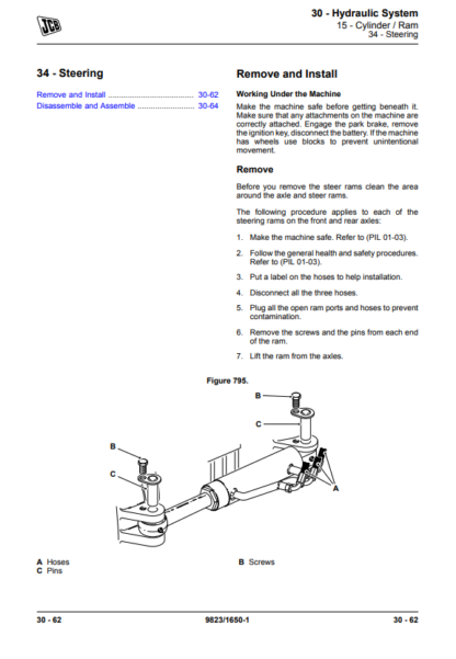 JCB 506-36 507-42 509-42 512-56 514-56 Telehandler Service Manual - Image 5