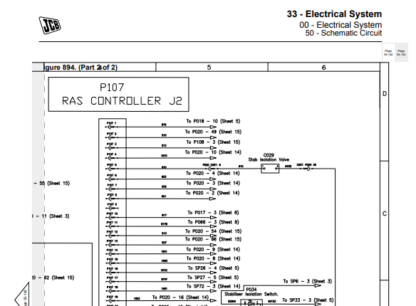 JCB 506-36 507-42 509-42 512-56 514-56 Telehandler Service Manual - Image 7