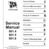 JCB 801.4 801.5 801.6 Mini Excavator Service Manual - Image 2