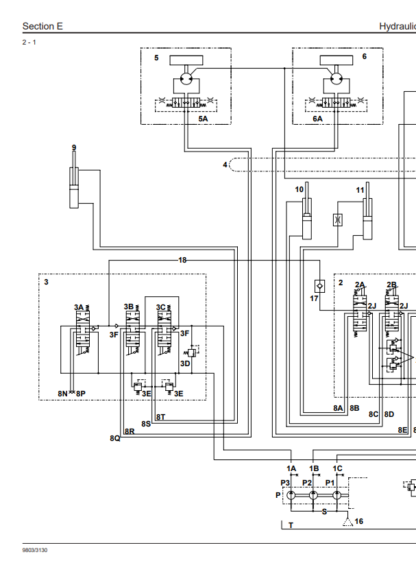 JCB 801.4 801.5 801.6 Mini Excavator Service Manual - Image 8