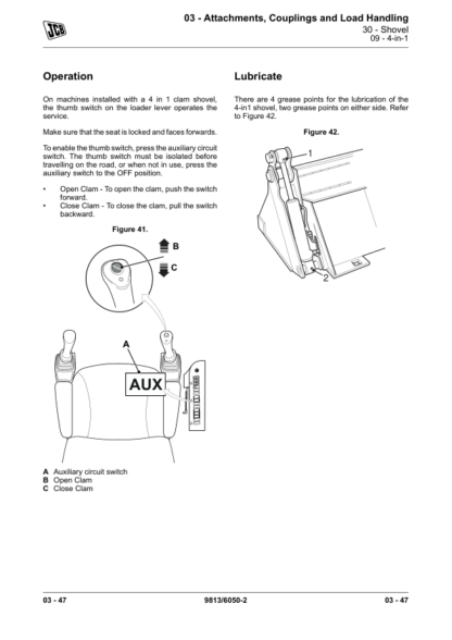 JCB 1CX 1CXT Backhoe Loader Service Manual - Image 4