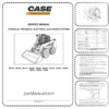 CASE SR220 Skidsteer Service Manual