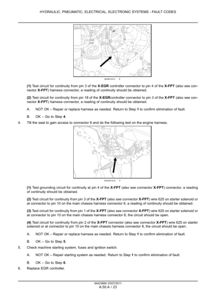 CASE SR220 Skidsteer Service Manual - Image 9