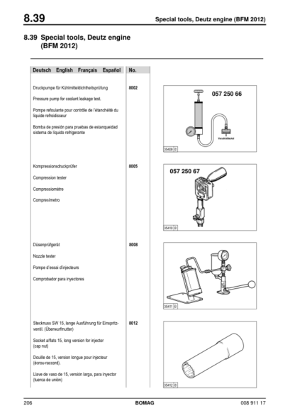 BOMAG BW 24 27 RH Service Manual - Image 7