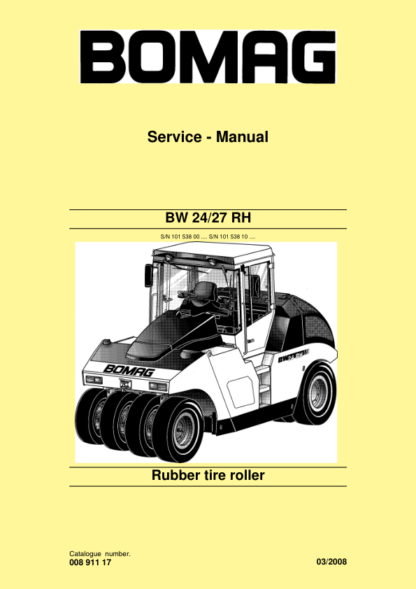 BOMAG BW 24 27 RH Service Manual - Image 2