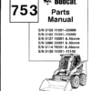 Bobcat 753 Skidsteer Parts Manual - Image 4