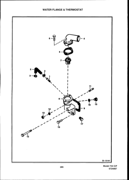 Bobcat 753 Skidsteer Parts Manual - Image 10