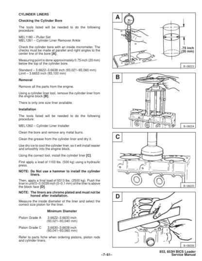 Bobcat 853 Skidsteer Service Manual - Image 10