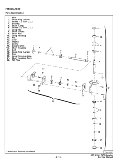 Bobcat 853 Skidsteer Service Manual - Image 8