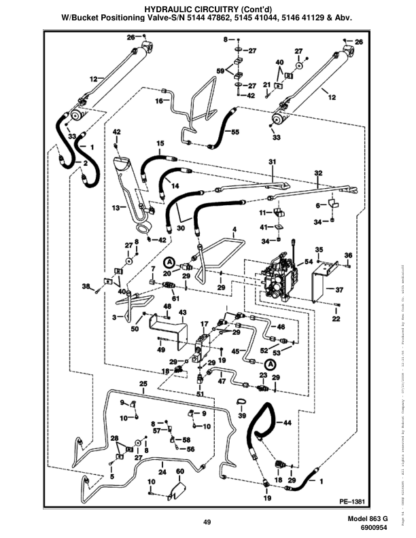 Bobcat 863 Skidsteer Parts Manual - Image 11