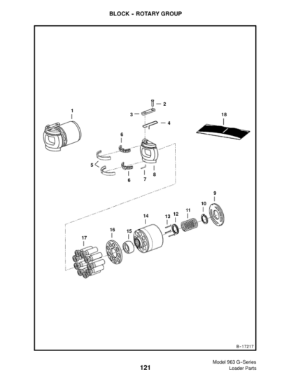 Bobcat 963 Skidsteer Parts Manual - Image 6