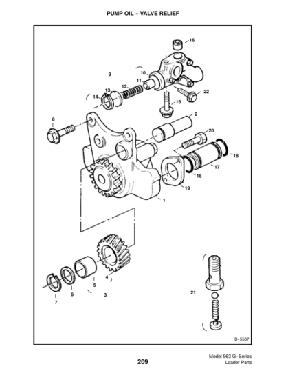 Bobcat 963 Skidsteer Parts Manual - Image 11