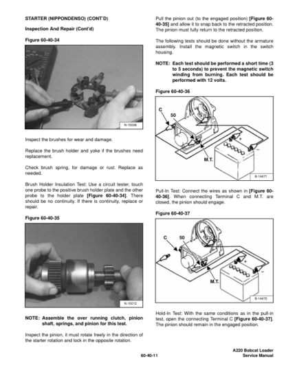 Bobcat A220 Turbo HF Skidsteer Service Manual - Image 5