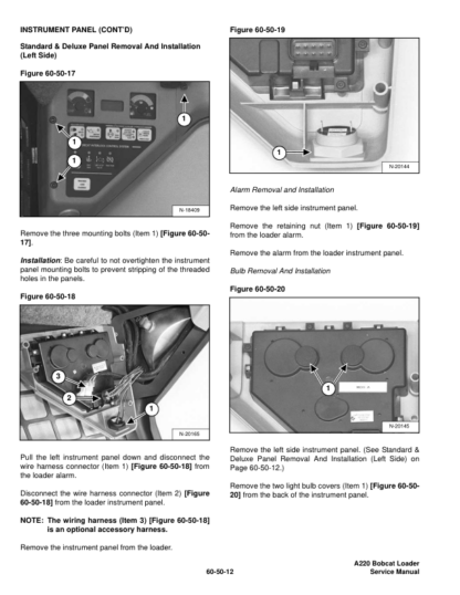 Bobcat A220 Turbo HF Skidsteer Service Manual - Image 6