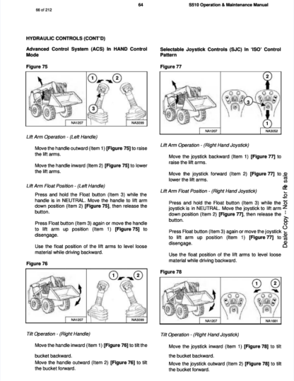 Bobcat S510 Skisteer Operation and Maintenance Manual - Image 9