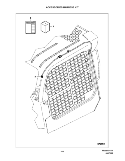 Bobcat S650 Skidsteer Parts Manual - Image 9