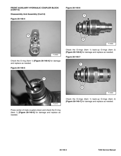 Bobcat T250 Skidsteer Service Manual - Image 5