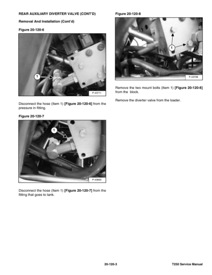 Bobcat T250 Skidsteer Service Manual - Image 4