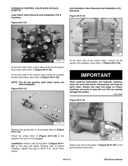 Bobcat T250 Skidsteer Service Manual - Image 3