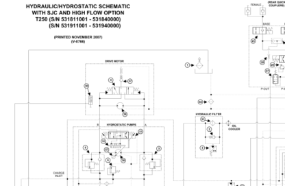 Bobcat T250 Skidsteer Service Manual - Image 14