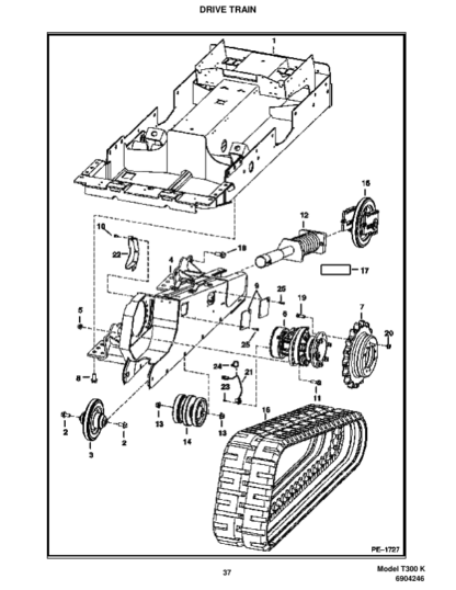 Bobcat T300 Parts Manual - Image 10