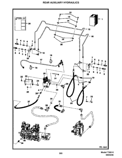 Bobcat T300 Parts Manual - Image 9