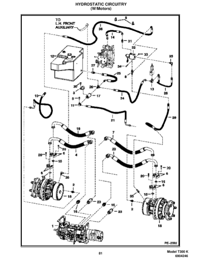 Bobcat T300 Parts Manual - Image 12