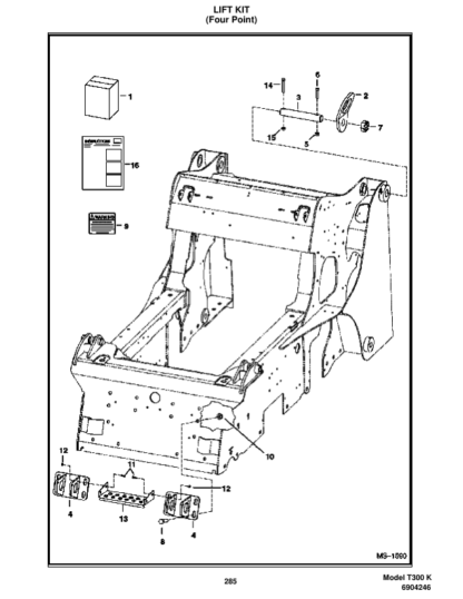 Bobcat T300 Parts Manual - Image 8