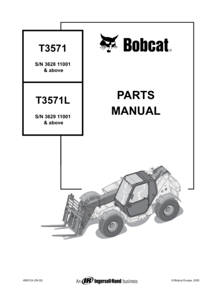 Bobcat T3571 L Telehandler Parts Manual - Image 15